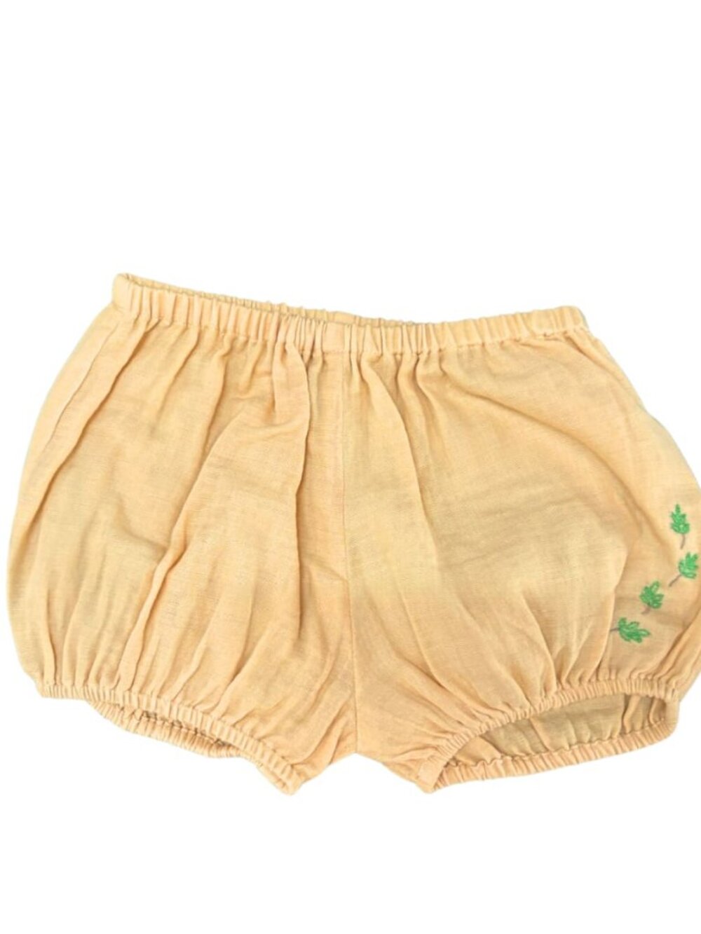 Camille Embroidered Bloomers - Sun Yellow